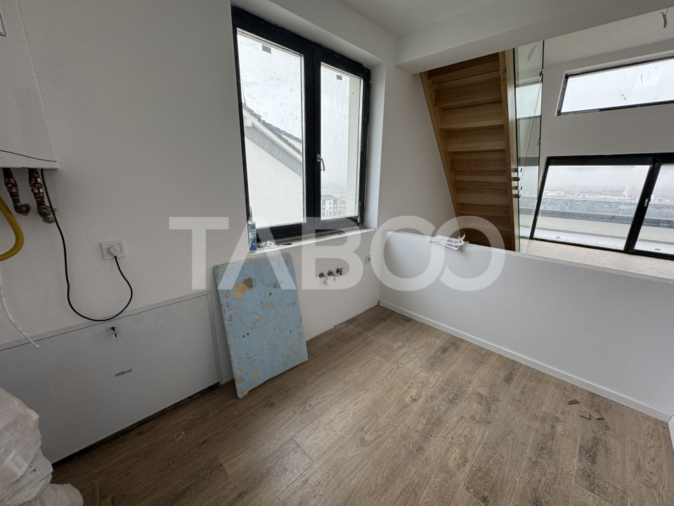 Apartament decomandat cu 4 camere 3 bai 102 mpu balcon de 15 mp Sibiu