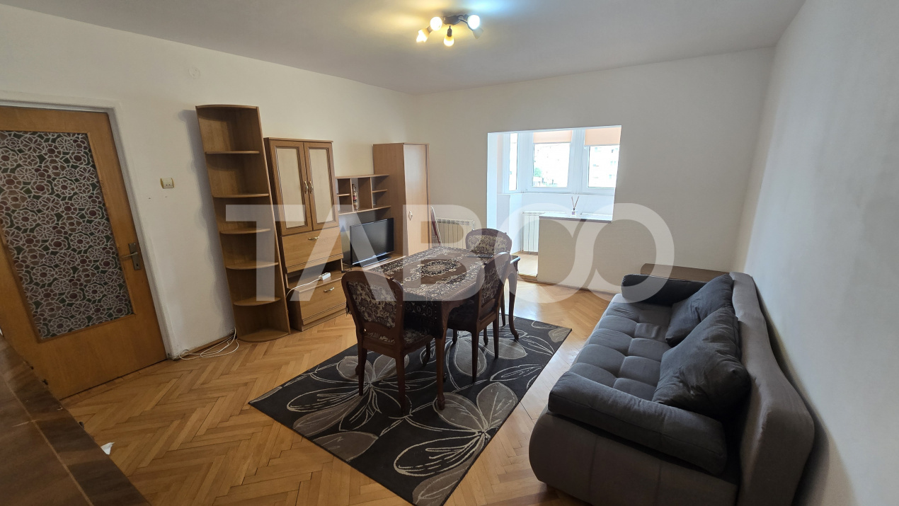 Apartament decomandat de inchiriat Terezian 2 camere etaj intermediar