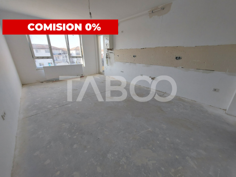 Apartament decomandat de vanzare 2 camere 52mpu 2 logii loc parcare in Sibiu - Zaharia Stancu