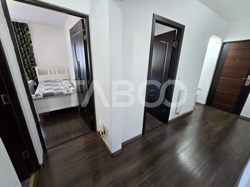 Apartament decomandat de vanzare 53 utili renovat pivnita Dioda Sibiu