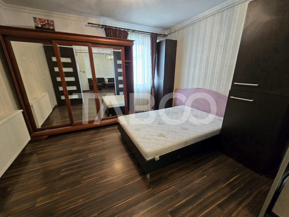 Apartament decomandat de vanzare cu 3 camere mobilat in Turnisor Sibiu