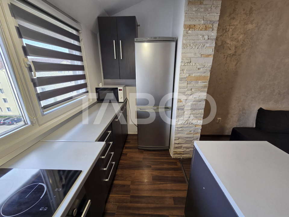 Apartament decomandat de vanzare cu 3 camere mobilat in Turnisor Sibiu