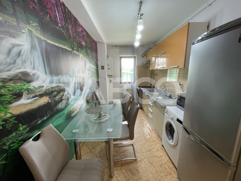 Apartament decomandat etaj 1 cu 2 camere 60 mpu balcon Selimbar