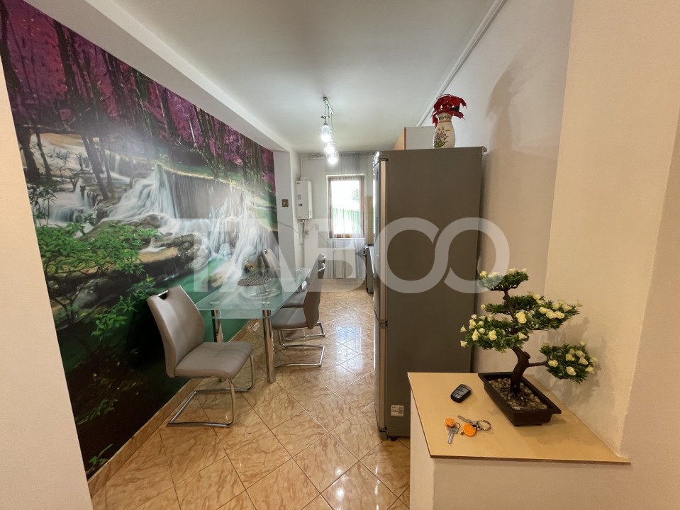 Apartament decomandat etaj 1 cu 2 camere 60 mpu balcon Selimbar