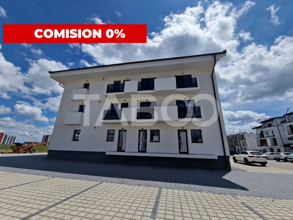 Apartament decomandat la cheie 2 camere 58 mpu balcon parcare Sibiu
