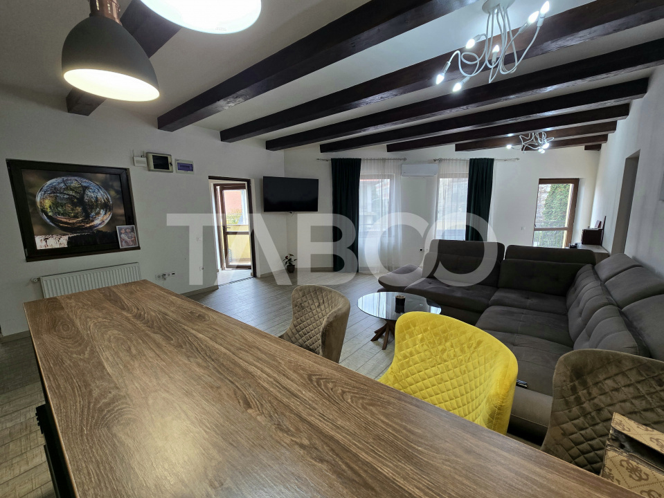 Apartament decomandat pretabil birouri 127 utili in zona Central Sibiu in Sibiu - Justitiei