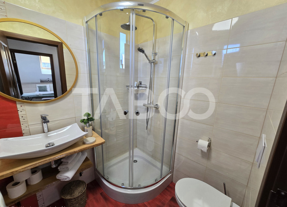 Apartament functional in regim hotelier 4 camere terasa parcare Sibiu