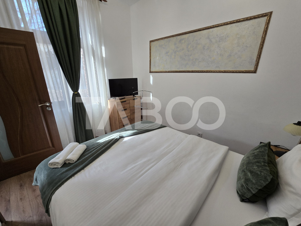 Apartament functional in regim hotelier 4 camere terasa parcare Sibiu