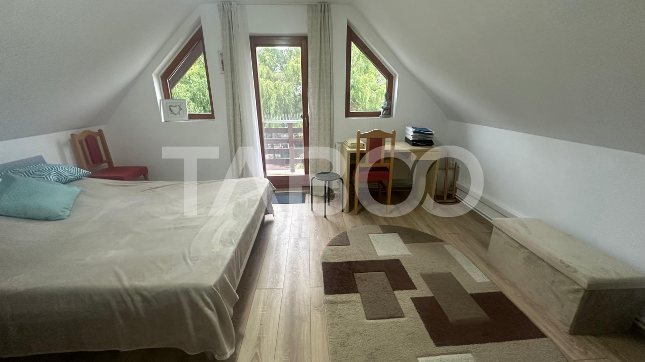 Apartament la casa acces curte  100mpu taxe incluse Poplaca sibiu 