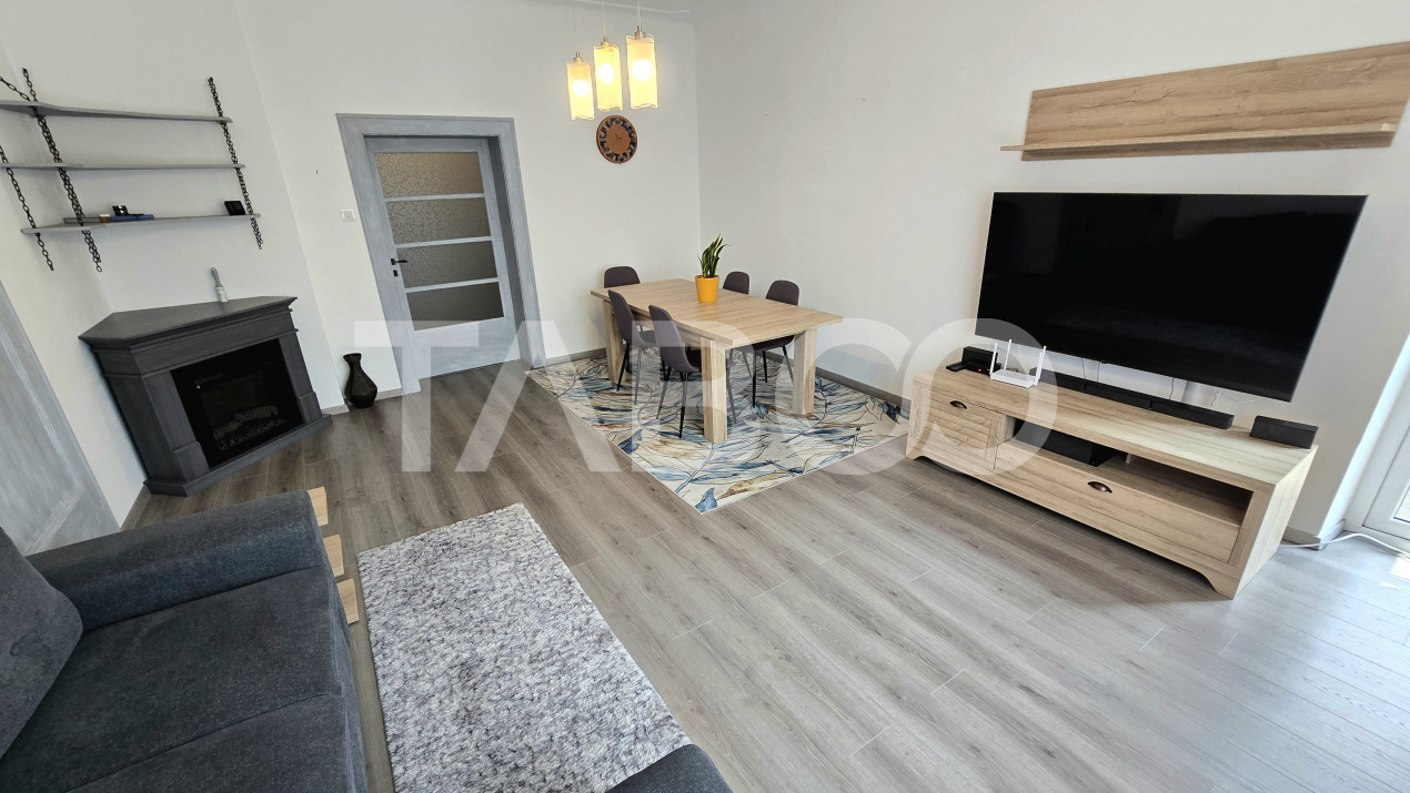 Apartament la casa de inchiriat Central 4 camere 2 bai 2 balcoane