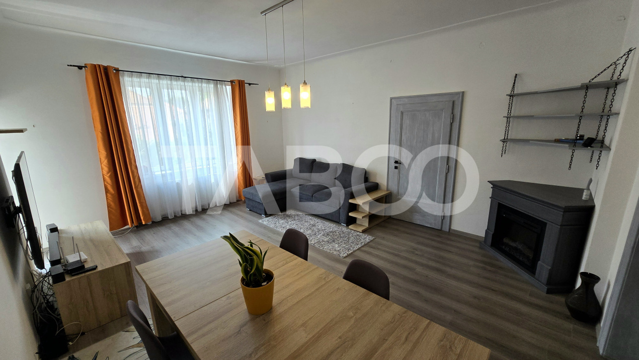 Apartament la casa de inchiriat Central 4 camere 2 bai 2 balcoane