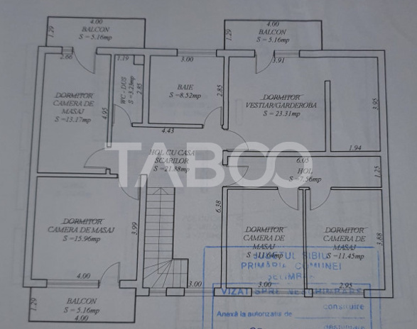 Apartament la casa de vanzare 4 camere 2 bai 118 mp Slimbar Sibiu