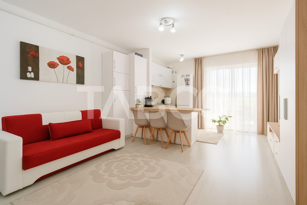 Apartament la etaj intermediar 2 camere balcon si parcare Magnolia