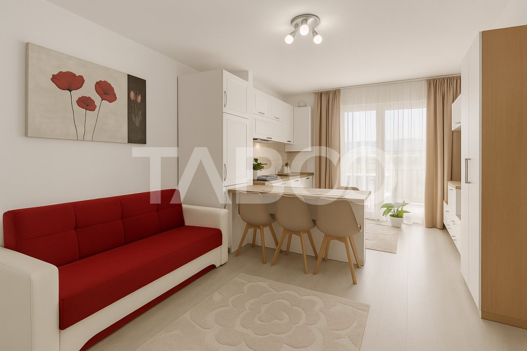 Apartament la etaj intermediar 2 camere balcon si parcare Magnolia