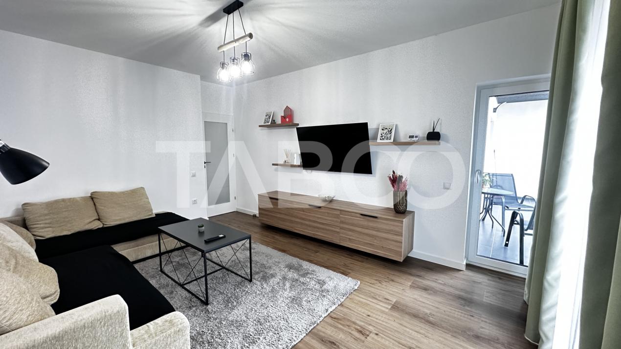 Apartament mobilat utilat 2 camere balcon parcare zona Doamna Stanca in Sibiu - Principessa Elisabeta