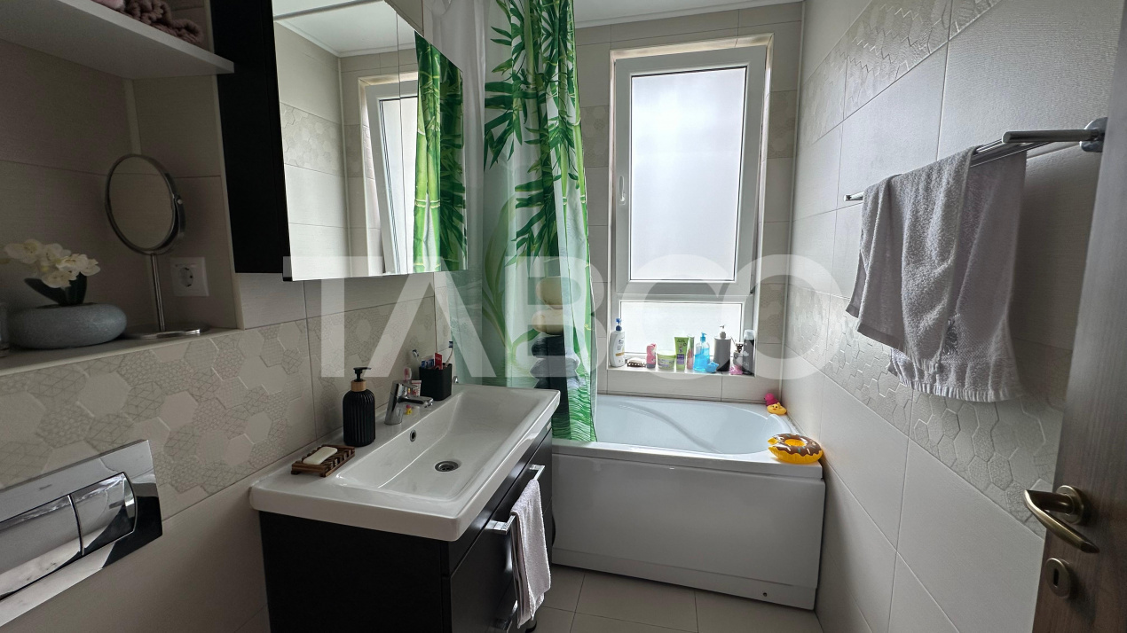 Apartament mobilat utilat  3 camere decomandat zona Arhitectilor Sibiu