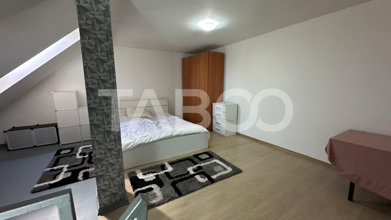 Apartament mobilat utilat 51 mpu zona Vasile Aaron Sibiu  