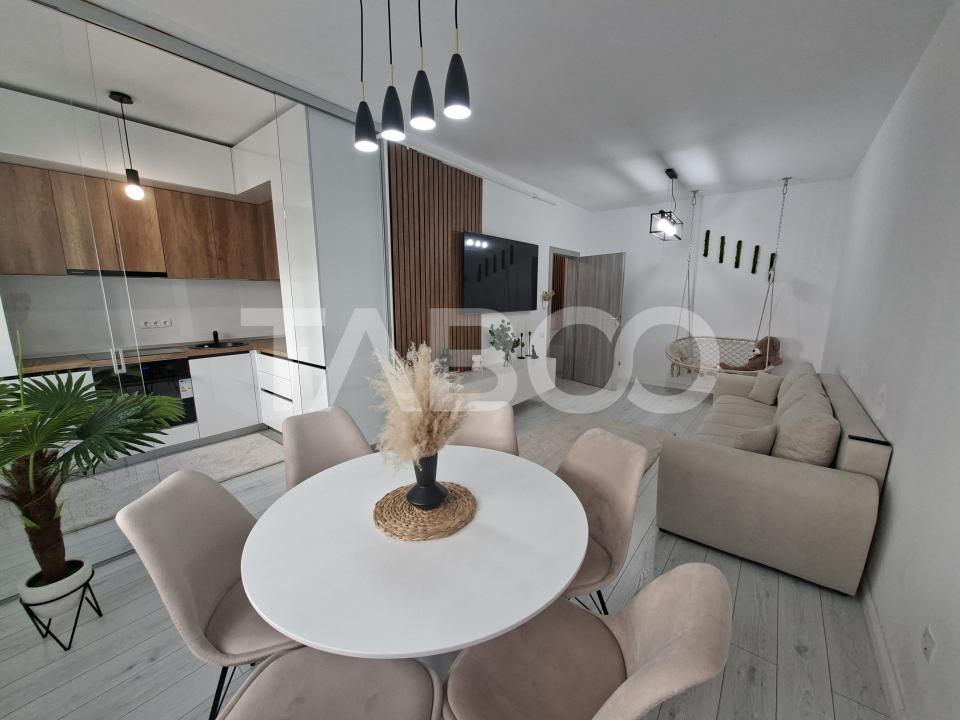 Apartament modern aflat la prima inchiriere 2 camere Mandra Sibiu