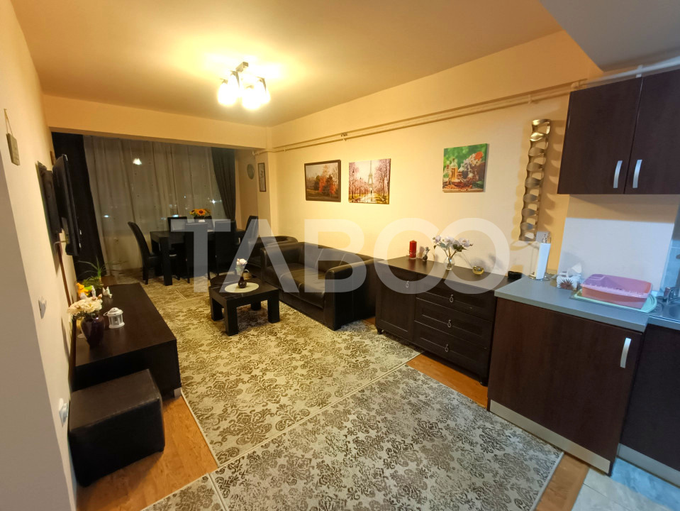 Apartament modern cu 2 camere de inchiriat Sibiu zona Doamna Stanca