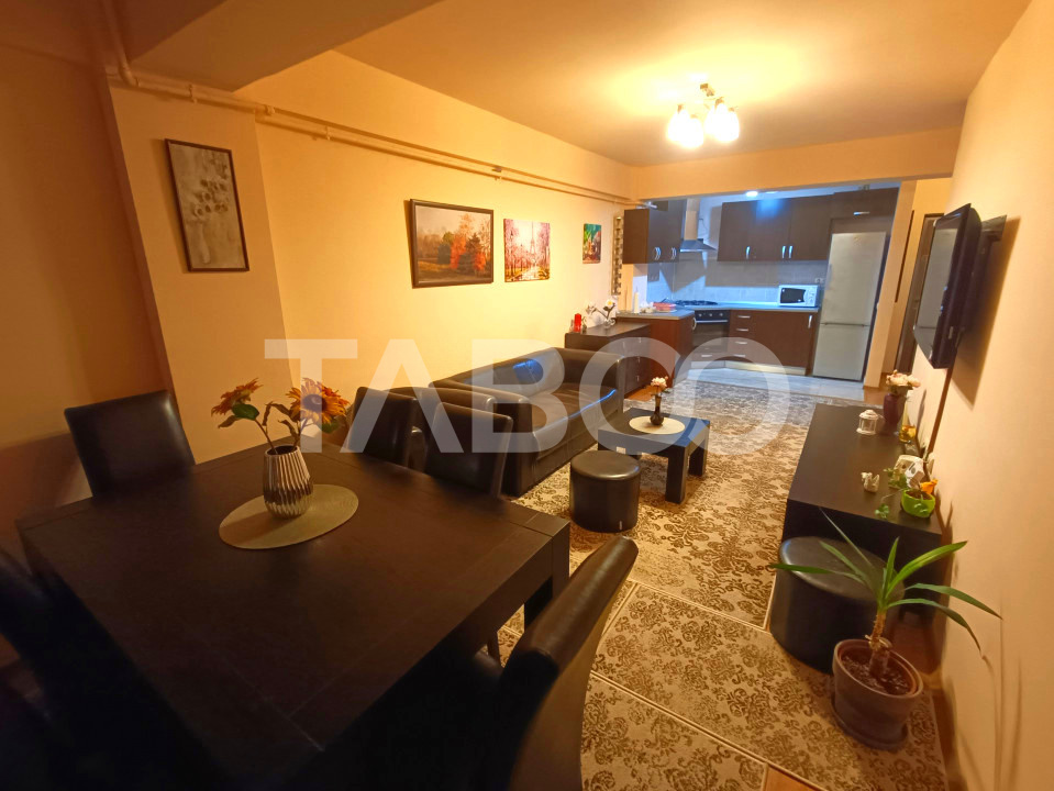 Apartament modern cu 2 camere de inchiriat Sibiu zona Doamna Stanca