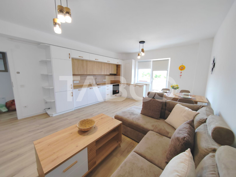 Apartament modern decomandat 3 camere 63 mpu 2 locuri parcare Sibiu