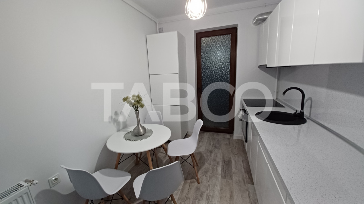 Apartament modern mobilat si utilat etaj intermediar bloc cu lift
