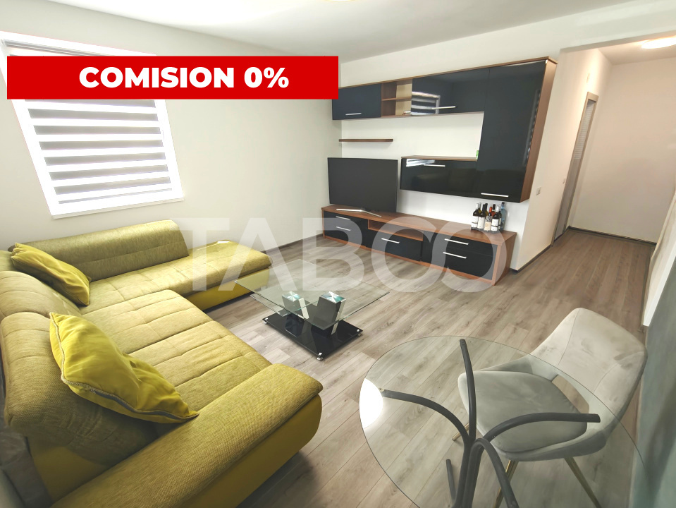 Apartament modern si spatios cu 3 camere 2 bai - 73 mp - comision 0 in Sibiu - Calea Surii Mici