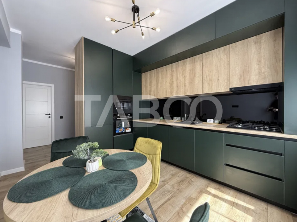 Apartament nou cu 2 camere ultrafinisat de vanzare in Floresti
