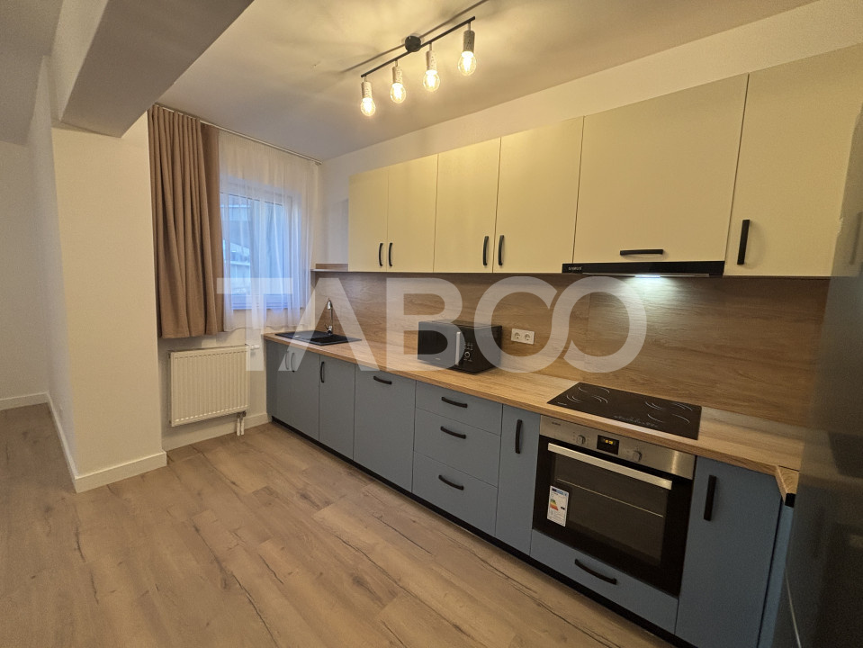 Apartament nou de inchiriat 2 camere 60 mpu mobilat utilat Rahovei in Sibiu - Aleea Sevis