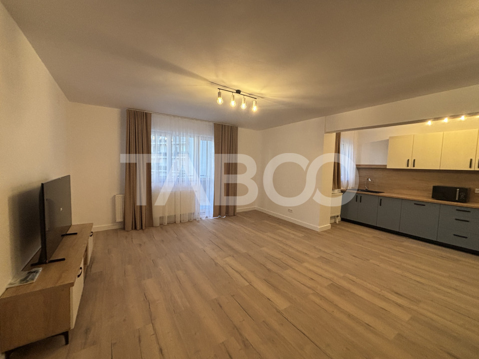 Apartament nou de inchiriat 2 camere 60 mpu mobilat utilat Rahovei