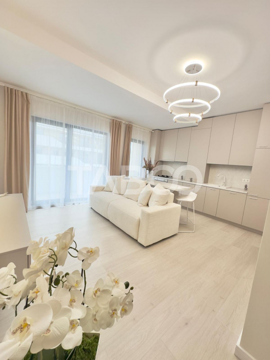 Apartament nou de vanzare ultrafinisat cu 2 camere Floresti 
