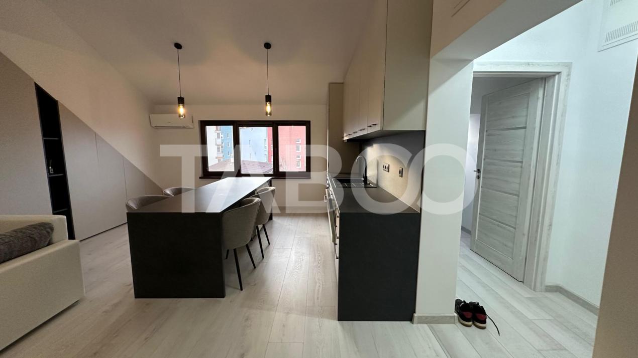 Apartament prima inchiriere 3 camere 72 mpu zona Strand Sibiu