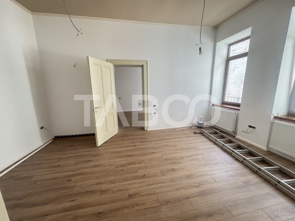 Apartament renovat 3 camere 65 mpu etaj 1 Centrul Istoric-Balcescu in Sibiu - Nicolae Balcescu