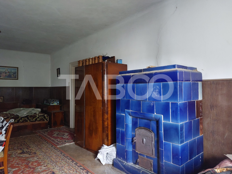 Apartament spatios la casa gradina 140 mp zona Livezii Cisnadie