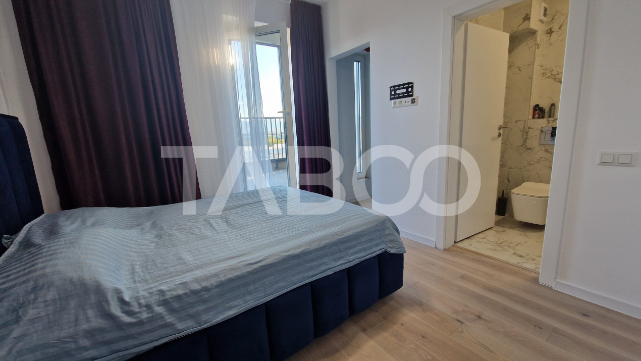 Apartament tip penthouse de inchiriat 3 camere 2 bai - terasa mare