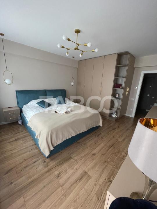 Apartament ultra modern 3 camere cu balcon mobilat utilat Turnisor