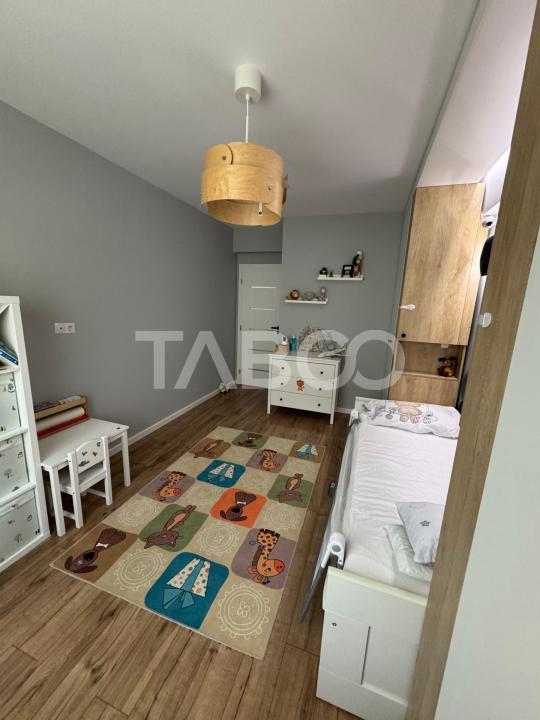 Apartament ultra modern 3 camere cu balcon mobilat utilat Turnisor