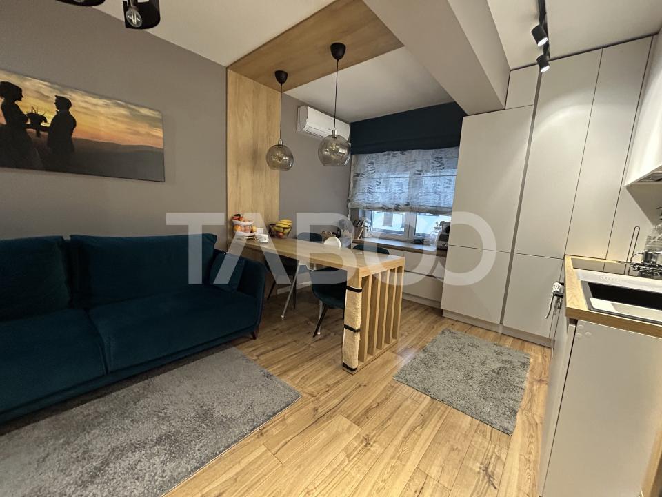 Apartament ultra modern 3 camere cu balcon mobilat utilat Turnisor