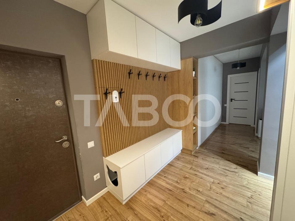 Apartament ultra modern 3 camere cu balcon mobilat utilat Turnisor