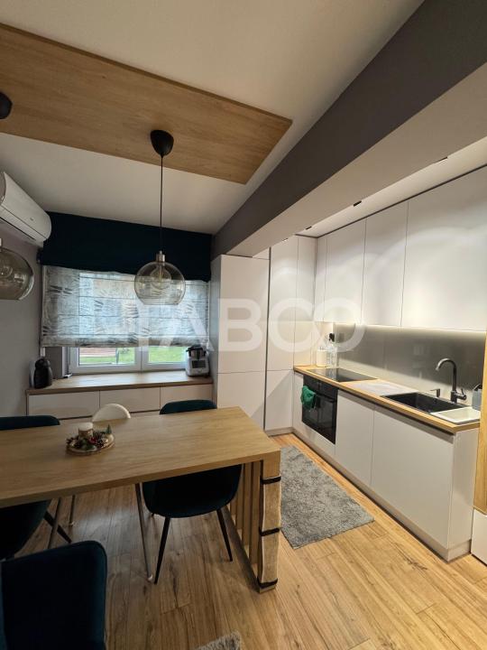 Apartament ultra modern 3 camere cu balcon mobilat utilat Turnisor