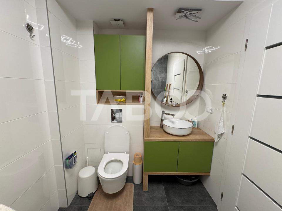 Apartament ultra modern 3 camere cu balcon mobilat utilat Turnisor