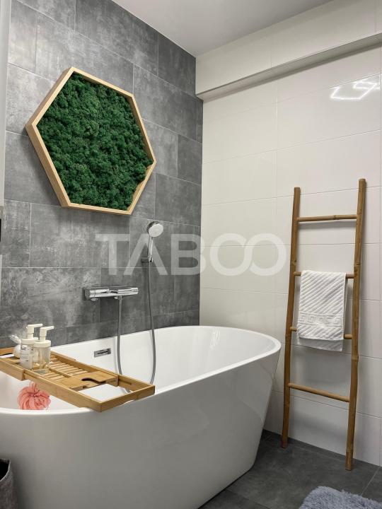 Apartament ultra modern cu balcon si 3 camere utilate si mobilate