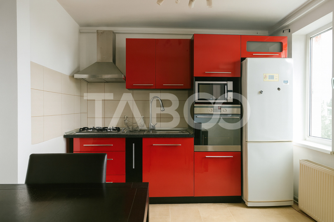 Apartament ultramodern cu 3 camere de inchiriat in Sibiu zona Rahovei