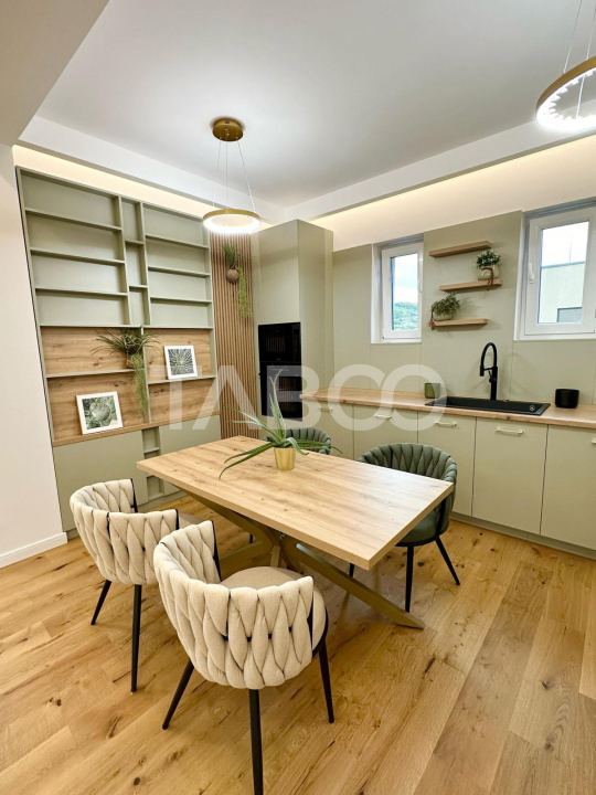 Apartamnent tip penthouse ultramodern cu 3 camere in Floresti