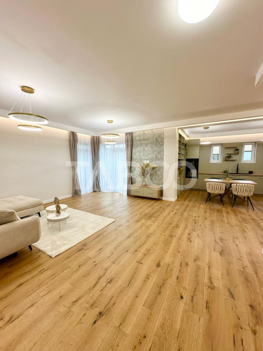 Apartamnent tip penthouse ultramodern cu 3 camere in Floresti