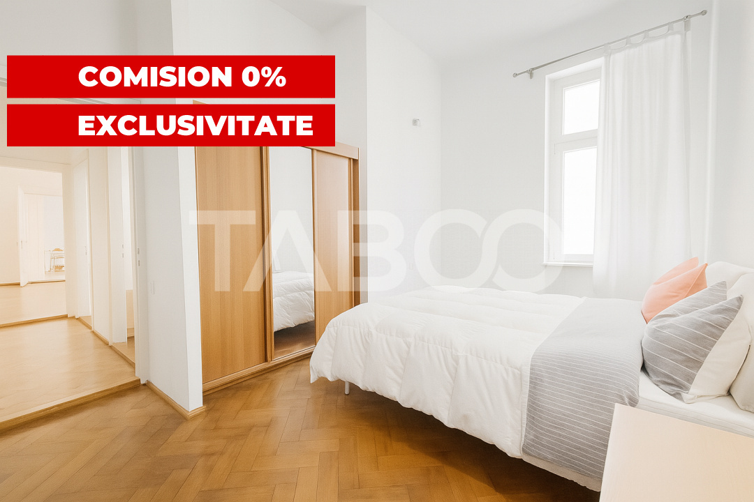 Bulevardul Victoriei 12 - apartament 3 camere de vanzare curte garaj in Sibiu - Victoriei
