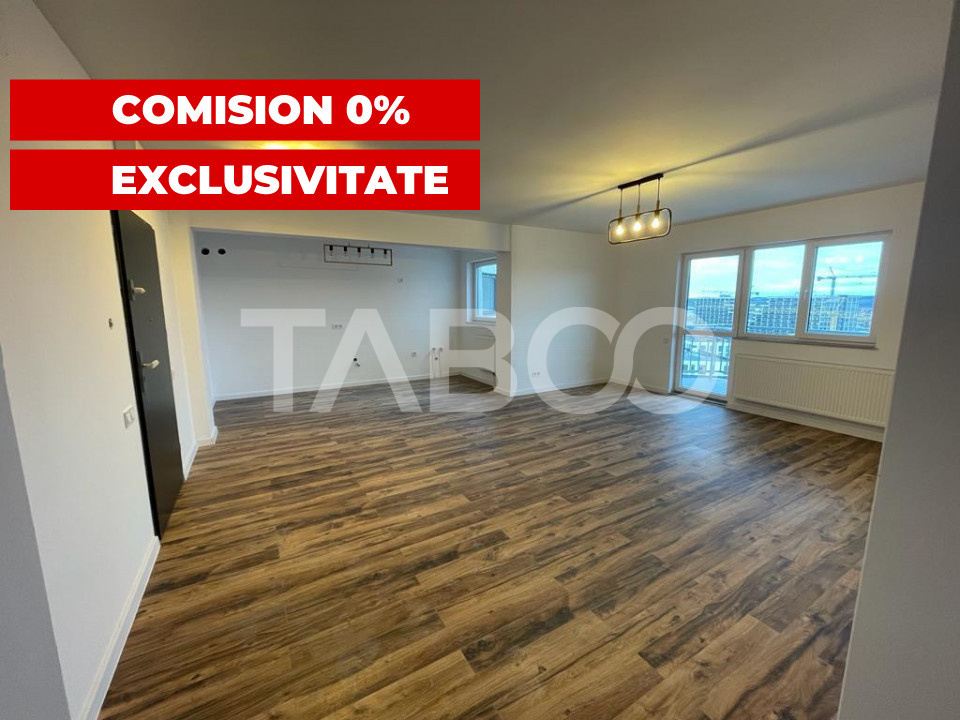 COMISION 0% Apartament 2 camere mobilat 60 mpu balcon 12 mp Rahovei in Sibiu - Aleea Sevis