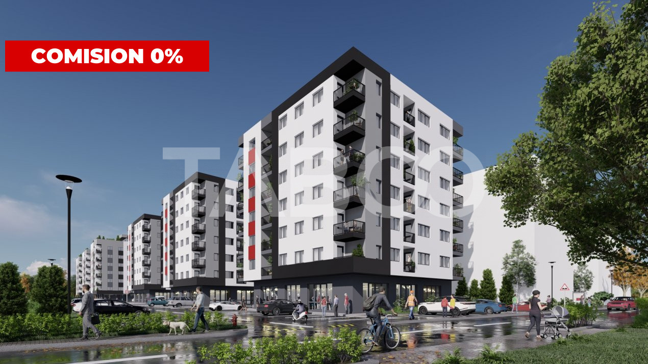 COMISION 0% Apartament 4 camere 81 mpu LOC PARCARE zona Doamna Stanca in Sibiu - Doamna Stanca