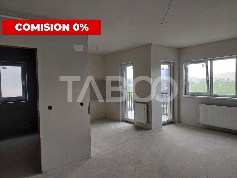 COMISION 0% Apartament cu 2 camere 51 mpu si balcon zona Doamna Stanca in Sibiu - Doamna Stanca