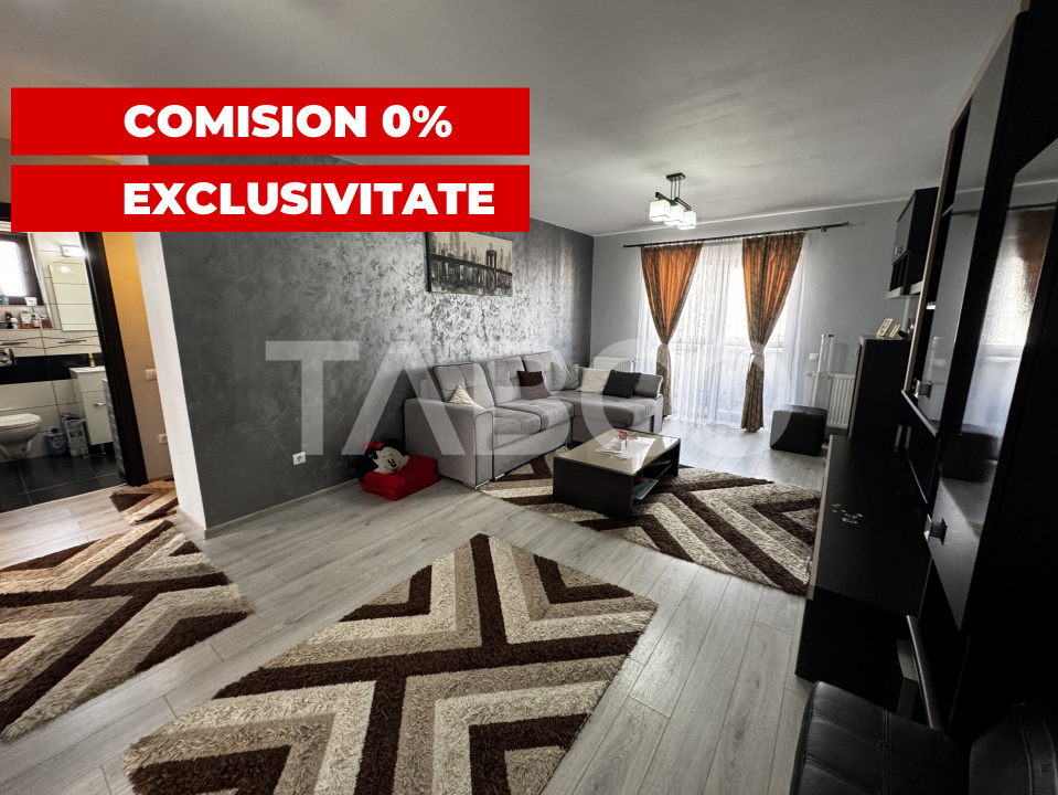 COMISION 0-Apartament etaj intermediar 3 camere 66 mp parcare Sibiu 